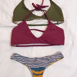 Midori Swim tops & San Lorenzo bottoms
